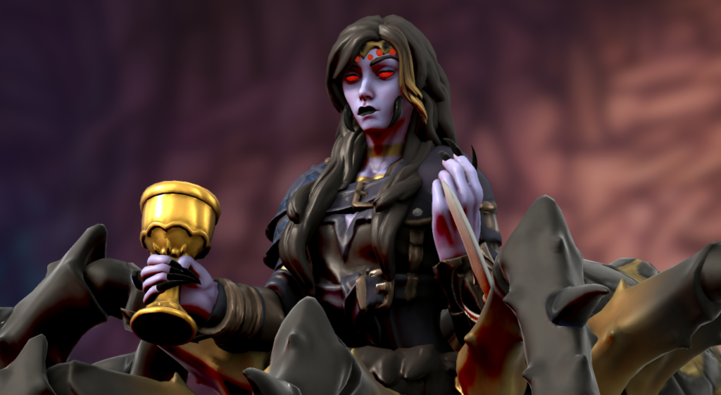 Evelia - Arachnid Huntress